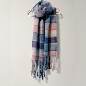 American Eagle Outfitters Plaid Brushed Scarf